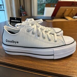 Customized converse size 7.5 women’s.